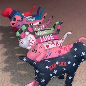 PINK Victoria's Secret Other - Mismatched VS Pink Dog Set PINK Victoria's Secret Other - Mismatched VS Pink Dog Set